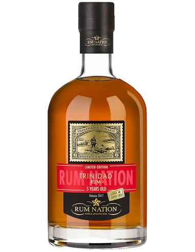 Rum Nation Trinidad 5 ans 70 cl.