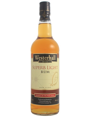 Rum Westerhall Superb Light 75 cl.