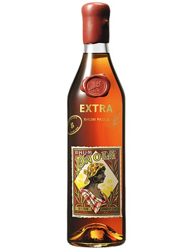 Rum Paola Caribbean Extra 8 ans 70 cl.