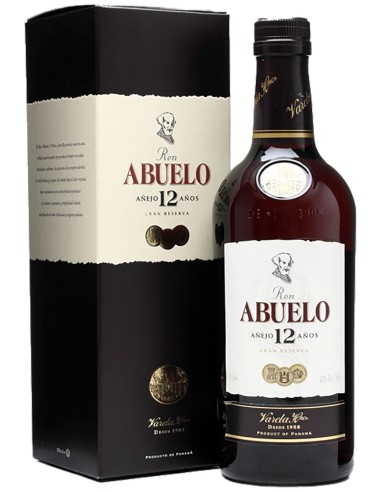 Ron Abuelo Anejo 12 ans 70 cl.