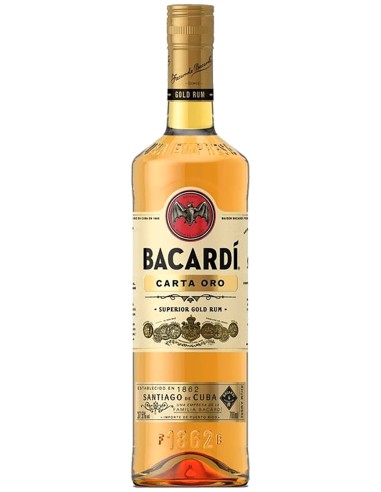 Rum Bacardi Carta Oro Superior Gold 70 cl.