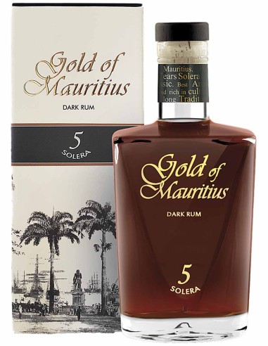 Rhum Gold of Mauritius Solera 5 70 cl.
