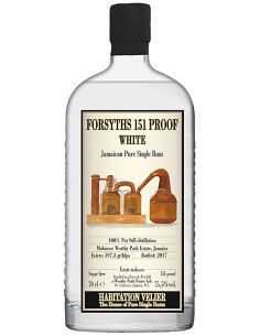 Rum White Forsyths 151 Worthy Park 70 cl.