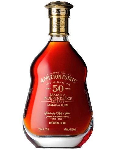 Rum Appleton Estate Independence Reserve 50 ans 75 cl.