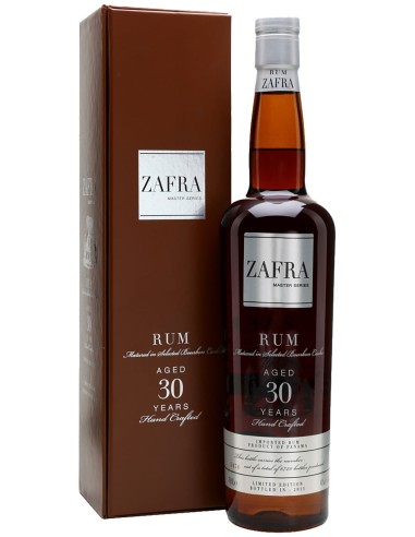 Ron Zafra Master Series 30 ans 70 cl.