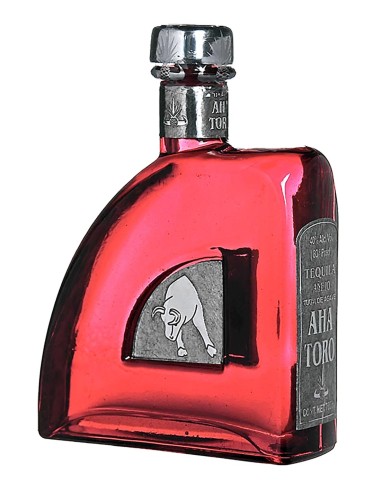 Tequila Aha Toro Añejo 100% Agave 70 cl.