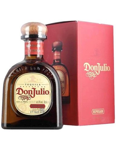 Tequila Don Julio Reposado 100% Agave 70 cl.