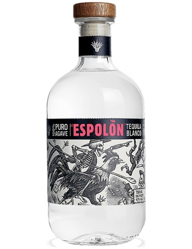 Tequila Espolon Blanco 100% Agave 70 cl.