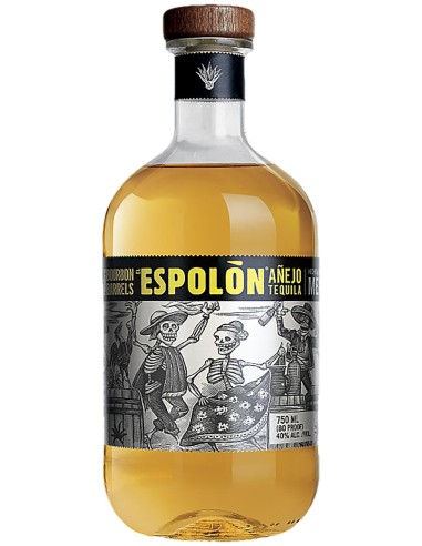 Tequila Espolon Reposado 100% Agave 70 cl.