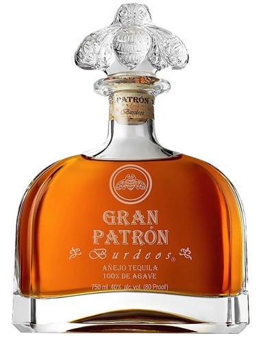 Tequila Patron Gran Burdeos 100% Agave 70 cl.