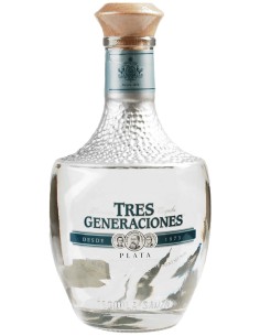 Tequila Sauza Tres Generaciones Plata 100% Agave 70 cl.