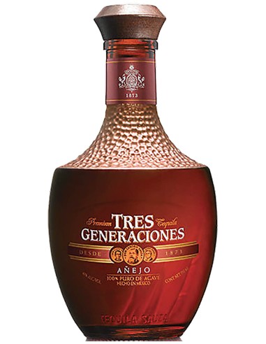Tequila Sauza Tres Generaciones Añejo 100% Agave 70 cl.