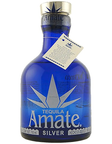 Tequila Amate Silver 100% Agave 70 cl.