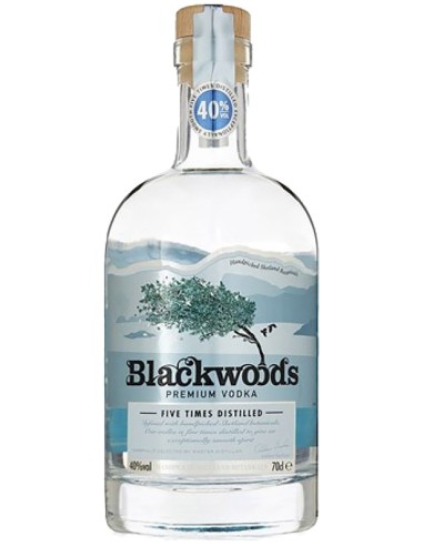 Vodka Blackwood's Premium Nordic 70 cl.