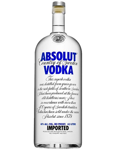 Vodka Absolut Rehoboam 450 cl.
