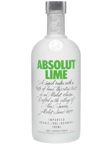 Vodka Absolut Lime 70 cl.