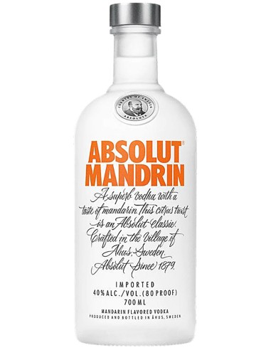 Vodka Absolut Mandrin 70 cl.