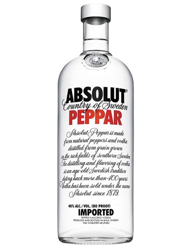 Vodka Absolut Peppar 50 cl.