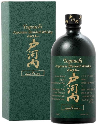 Blended Whisky Togouchi Premium 9 ans 70 cl.