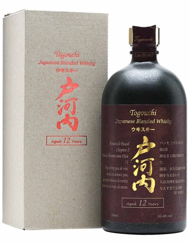 Blended Whisky Togouchi Premium 15 ans 70 cl.