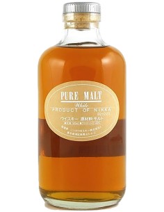 Blended Pure Malt Whisky Nikka White 50 cl.