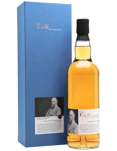 Blended Malt Scotch Whisky Adelphi The E&K Fusion 5 ans 70 cl.
