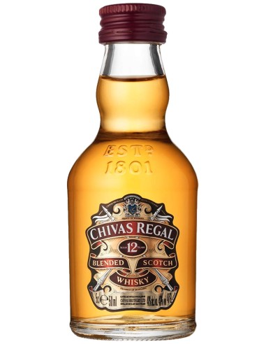 Blended Scotch Whisky Chivas Regal 12 ans Mini 5 cl.