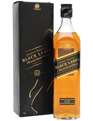 Blended Scotch Whisky Johnnie Walker Black Label 12 ans 70 cl.