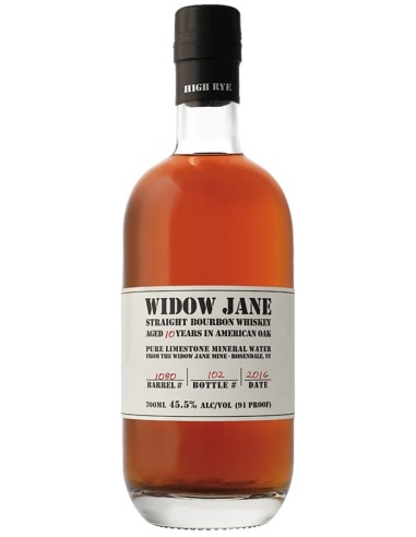 Bourbon Whiskey Widow Jane High Rye 10 ans 70 cl.