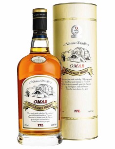 Single Malt Whiskey Omar Sherry Cask 70 cl.