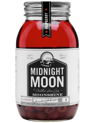 Framboises Midnight Moon (Moonshine Whiskey) 35 cl.