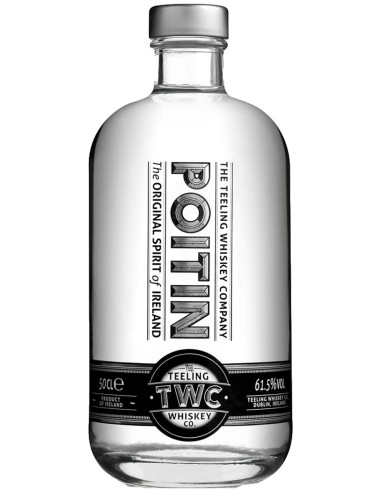 Moonshine Whisky Teeling Poitin Cask Strength 50 cl.