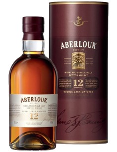 Single Malt Scotch Whisky Aberlour Double Cask Matured 12 ans étui 70 cl.