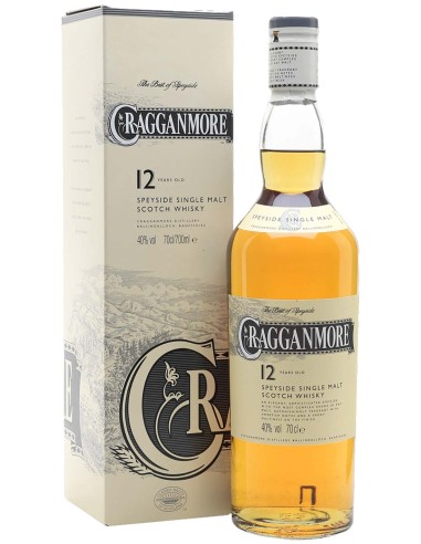 Single Malt Scotch Whisky Cragganmore Classic 12 ans 70 cl.