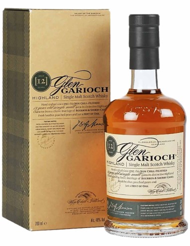 Single Malt Scotch Whisky Glen Garioch 12 ans 70 cl.