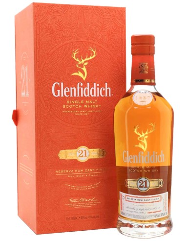 Single Malt Scotch Whisky Glenfarclas 21 ans 70 cl.