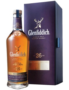 Single Malt Scotch Whisky Glenfiddich 26 ans Excelence 70 cl.