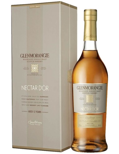 Single Malt Scotch Whisky Glenmorangie Sauternes Cask Nectar D'Or 12 ans 70 cl.