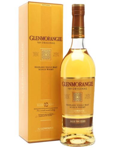 Single Malt Scotch Whisky Glenmorangie Original 10 ans 70 cl.
