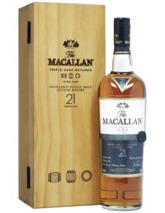 Single Malt Whisky Macallan Fine Oak 21 ans 70 cl.