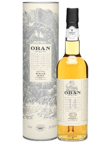Single Malt Scotch Whisky Oban 14 ans 70 cl.