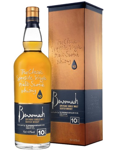 Single Malt Scotch Whisky Benromach 10 ans 70 cl.