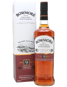 Single Malt Whisky Bowmore 9 ans 70 cl.