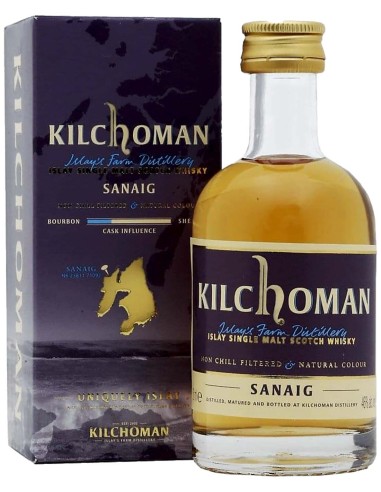 Single Malt Scotch Whisky Kilchoman Sanaig Mini 5 cl.