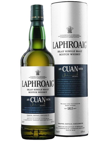 Single Malt Scotch Whisky Laphroaig An Cuan Mor non-âgé 70 cl.