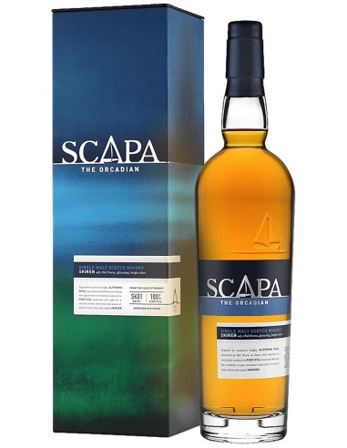 Single Malt Scotch Whisky Scapa Skiren non-âgé étui 70 cl.