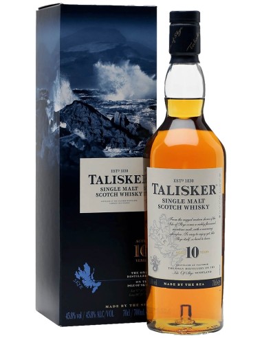 Single Malt Scotch Whisky Talisker 10 ans Classic 70 cl.