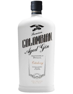 Gin Dictador Premium Colombian âgé Black Bottle 70 cl.