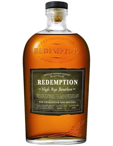 Bourbon Whiskey Redemption High Rye 75 cl.