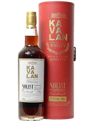 Single Malt Whisky Kavalan Solist Sherry 70 cl.